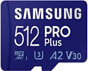 Samsung PRO Plus microSDXC 512GB (с адаптером USB)