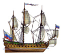 ARK models AK 40006 Русский линейный корабль XVIII века «Гото Предестинация
