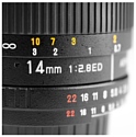 Walimex 14mm f/2.8 IF DSLR AE Nikon F