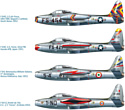 Italeri 1321 F 84 G Thunderjet