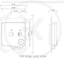 EKWB EK-Quantum Velocity D-RGB - AMD Nickel + Plexi