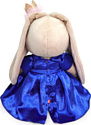 BUDI BASA Collection Зайка Ми большой в нарядном платье с вышивкой SidL-442 (34 см)