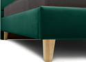Divan Лосон-Legs 140x200 (velvet emerald)