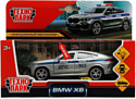 Технопарк BMW X6 MK3 G06 Полиция X6-12SLPOL-SR