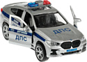 Технопарк BMW X6 MK3 G06 Полиция X6-12SLPOL-SR