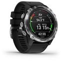 Garmin Descent Mk2 stainless steel with silicone band