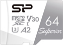 Silicon Power Superior microSDHC SP064GBSTXDA2V20SP 64GB