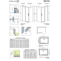 Radaway Idea KDJ 160x90 (387046-01/387050-01)