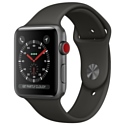 Apple Watch Series 3 Cellular 42mm Aluminum Case with Sport Band