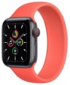 Apple Watch SE GPS + Cellular 40mm Aluminum Case with Solo Loop