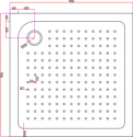 Cezares TRAY-A-A-90-15-W0