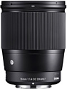 Sigma 16mm f/1.4 DC DN Contemporary Fujifilm X