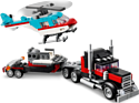 LEGO Creator 31146 Грузовик-платформа с вертолетом 3в1