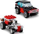 LEGO Creator 31146 Грузовик-платформа с вертолетом 3в1