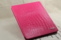 TS Case iPad 2 Animal World Croco Fucshia