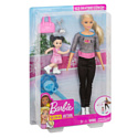 Barbie Ice-Skating Coach Dolls & Playset FXP38