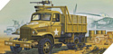 Academy U.S. 2,5 ton Cargo Truck and accessories 1/72 13402