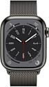 Apple Watch Series 8 41 мм (корпус из нержавеющей стали, металлический ремешок)
