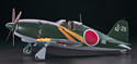 Hasegawa Истребитель-перехватчик Mitsubishi J2M3 Raiden Jack