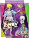 Barbie Extra Doll 2 in Shimmery Look with Pet Puppy GVR05