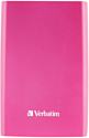 Verbatim Store 'n' Go с USB 3.0 500GB (розовый) (53025)