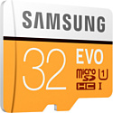 Samsung Evo microSDHC 32GB + адаптер
