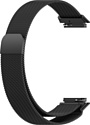 Rumi Milanese loop металлический для Huawei Band 7 (черный)