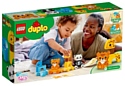 LEGO DUPLO 10955 Creative Play Мой первый поезд для зверей