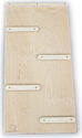 Woodbro качель Nika Step + горка/лестница (натуральное дерево)