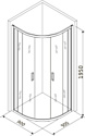 Roxen Santi 55020-90C 90х90 (матовое стекло)