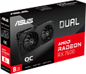 ASUS DUAL Radeon RX 7600 OC Edition 8GB GDDR6 (DUAL-RX7600-O8G)