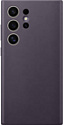 Samsung Vegan Leather Case S24 Ultra (темно-фиолетовый)