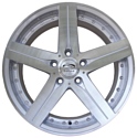 Sakura Wheels 821 7.5x17/5x114.3 D73.1 ET35 Silver