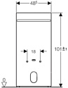 Geberit Monolith 131.030.SQ.1 (умбра)