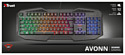 Trust GXT 830-RW Avonn Gaming Keyboard black USB