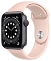 Apple Watch Series 6 GPS + Cellular 44mm Aluminum Case with Sport Band