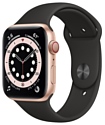 Apple Watch Series 6 GPS + Cellular 44mm Aluminum Case with Sport Band