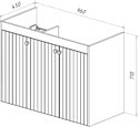 Lemark Romance 100 LM07R100T (белый глянец)