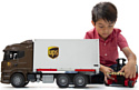 Bruder Scania R-Series UPS logistics truck 03581