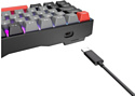 Royal Kludge RK71 ISO RGB black, RK Red