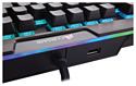 Corsair K95 RGB PLATINUM Rapidfire CHERRY MX RGB Speed black USB