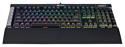 Corsair K95 RGB PLATINUM Rapidfire CHERRY MX RGB Speed black USB