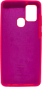 EXPERTS Original Tpu для Samsung Galaxy A21s с LOGO (неоново-розовый)