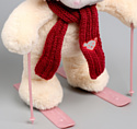 Milo Toys Little Friend Зайка на лыжах. Красный шарф 9905625