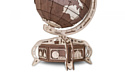 Eco-Wood-Art Глобус (коричневый)