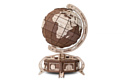 Eco-Wood-Art Глобус (коричневый)