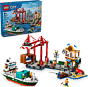 LEGO City 60422 Морской порт с грузовым судном