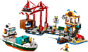 LEGO City 60422 Морской порт с грузовым судном