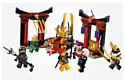 Lepin NinjaGo 06090 Решающий бой в тронном зале аналог Lego 70651