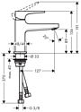 hansgrohe Metropol 74500000